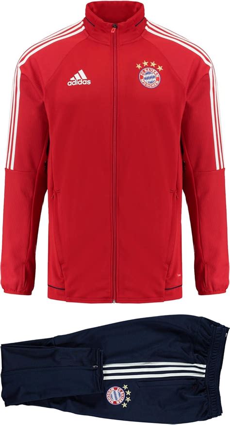 adidas herren fc bayern münchen polyesteranzug|adidas fc bayern trainingsanzug.